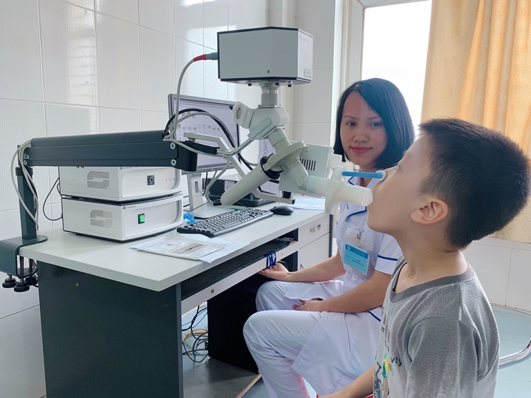 Bệnh Hen phế quản và vai trò của phương pháp Đo chức năng hô hấp tại Bệnh viện Sản Nhi Bắc Giang