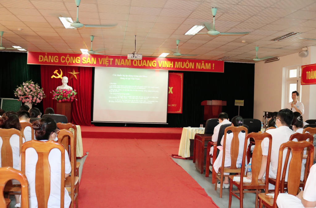 Bệnh viện Sản Nhi Bắc Giang tổ chức Sinh hoạt khoa học chuyên đề “Tiền sản giật  và sử dụng...