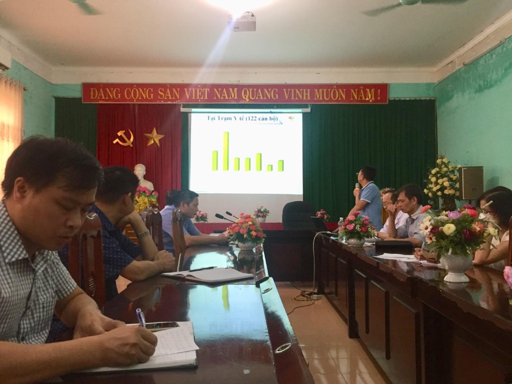 Trung tâm Y tế Việt Yên tổ chức hội nghị sơ kết  công tác Y tế 6 tháng đầu năm 2022