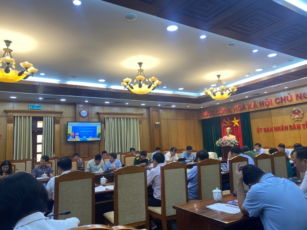 Bắc Giang: Tham gia hội nghị trực tuyến công tác phòng chống dịch