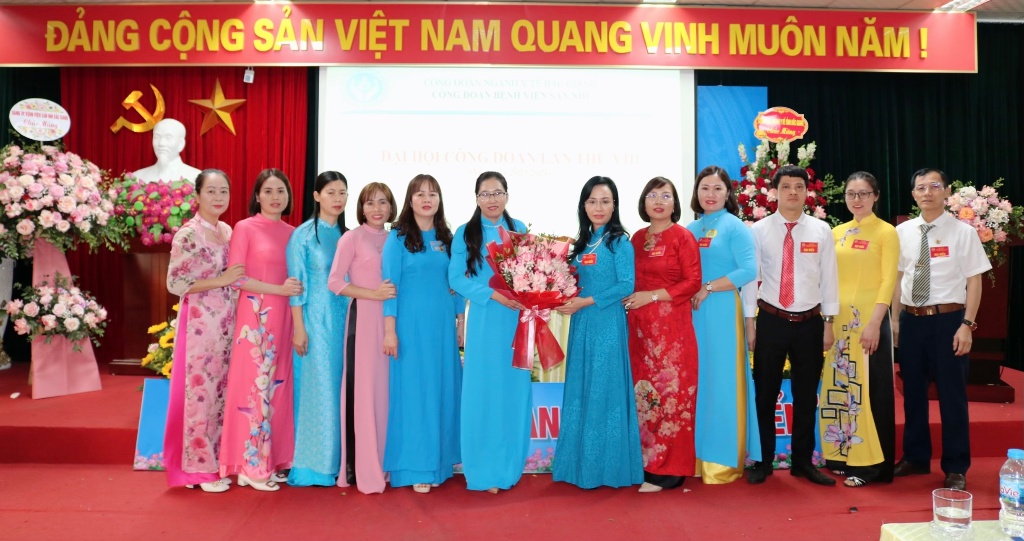 Đại hội Công đoàn Bệnh viện Sản Nhi Bắc Giang lần thứ VIII, nhiệm kỳ 2023 – 2028 thành công tốt đẹp