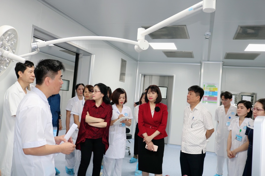 Bệnh viện Sản Nhi Bắc Giang được Bộ Y tế thẩm định để cấp phép thực hiện thụ tinh trong ống nghiệm