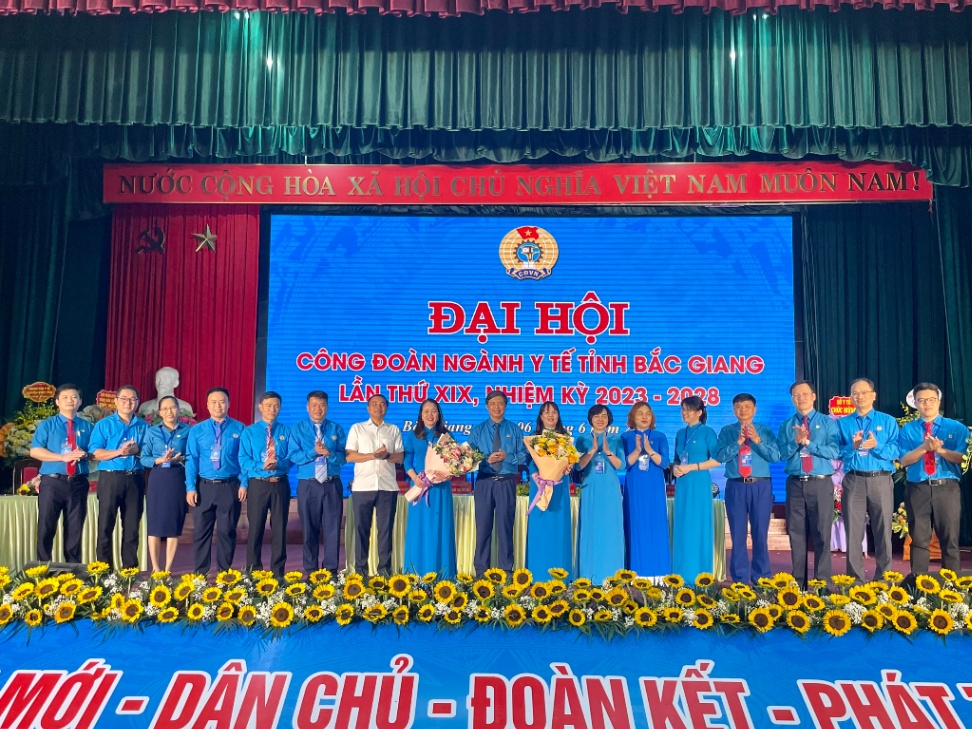 Đại hội Công đoàn ngành Y tế tỉnh Bắc Giang lần thứ XIX  nhiệm kỳ 2023-2028.
