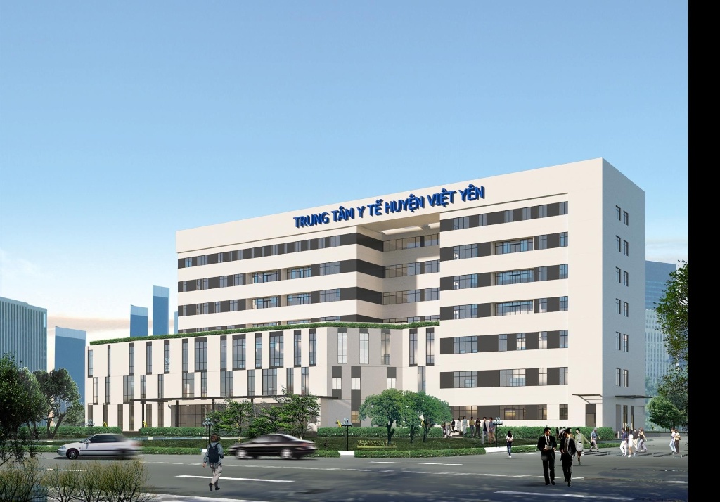 Trung tâm Y tế huyện Việt Yên vận hành, sử dụng tòa nhà 07 tầng kể từ ngày 25/9/2023