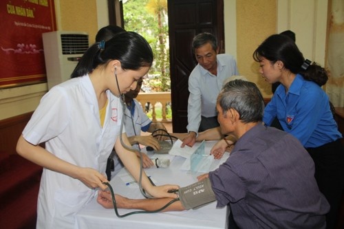 Triển khai khám sàng lọc bệnh tăng huyết áp tại 26 xã, phường.