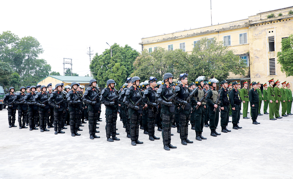 Bắc Giang mở đợt cao điểm tấn công trấn áp tội phạm bảo đảm an ninh, trật tự...