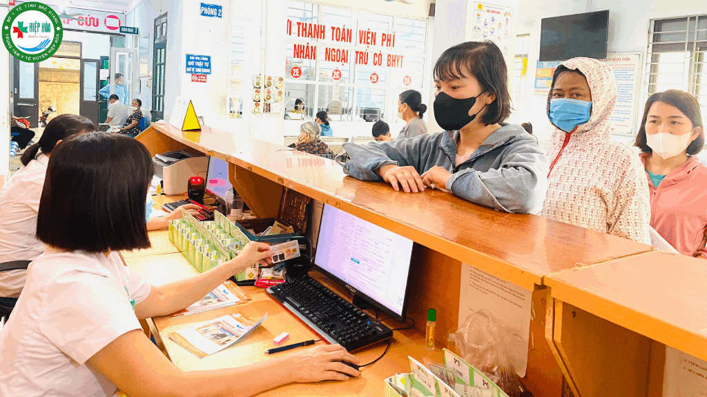 Trung tâm Y tế huyện Hiệp Hòa: Sử dụng Căn cước công dân, ứng dụng VssID khi khám, chữa bệnh để thay thế cho Thẻ bảo hiểm y tế giấy