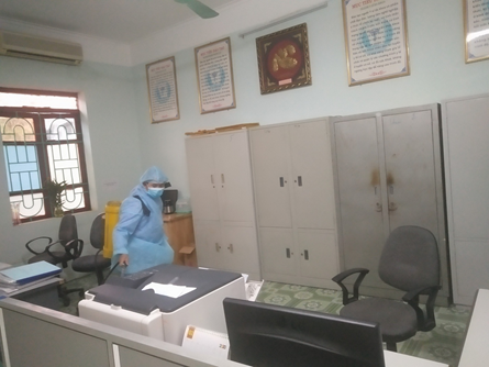 Trường Trung cấp y tế Bắc Giang chủ động phòng chống dịch, bệnh Covid - 19