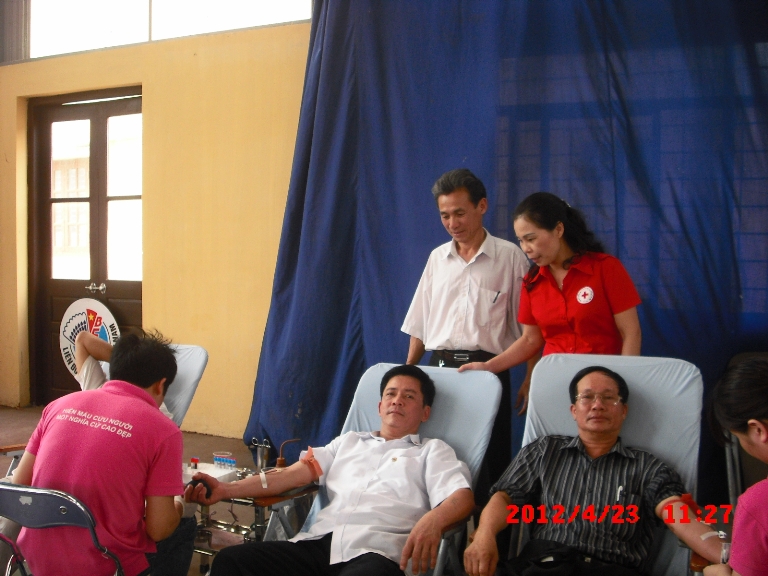 Dòng họ hiến máu tiêu biểu tại huyện miền núi Lục Ngạn