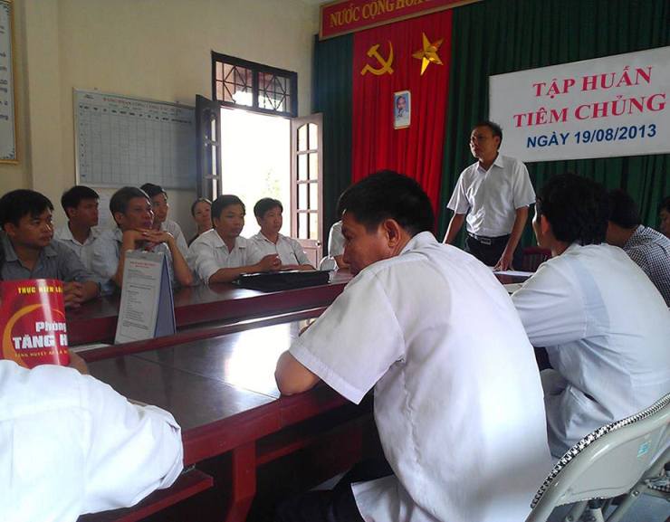 Trung tâm y tế huyện Việt Yên: Nhân rộng mô hình điểm về tiêm chủng.