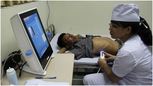 Bệnh viện Đa khoa tỉnh Bắc Giang thực hiện kỹ thuật siêu âm chuyên biệt về gan