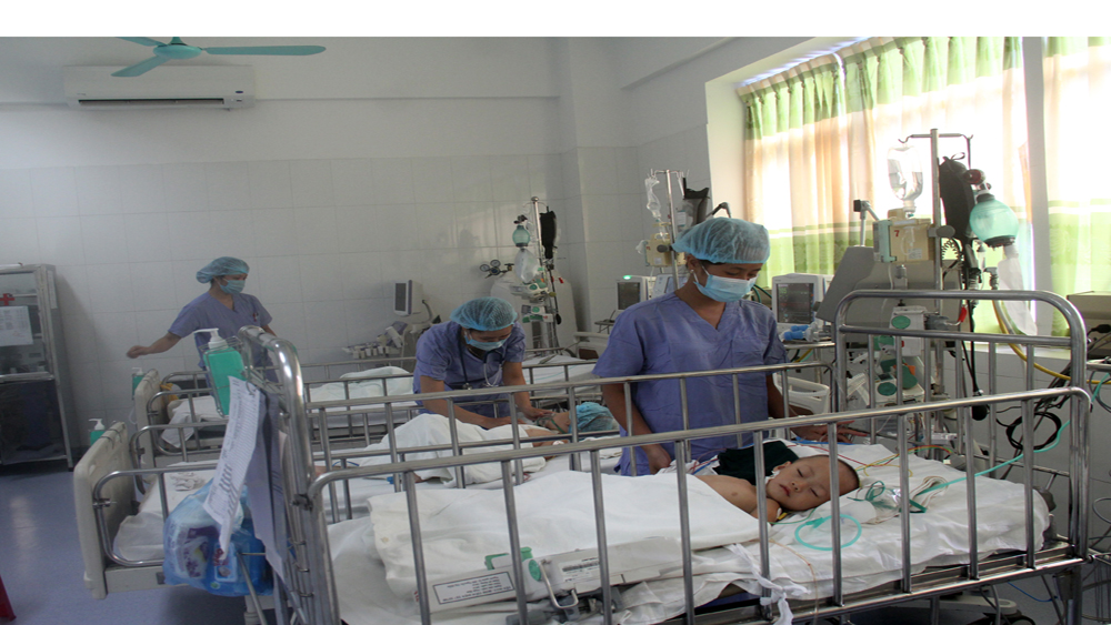 Bệnh viện Sản nhi Bắc Giang đảm bảo công tác chống nóng cho bệnh nhân
