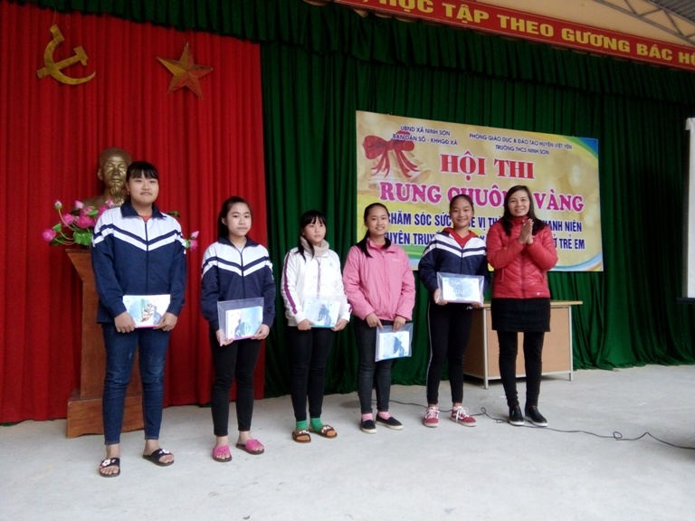 Việt Yên tổ chức Thi Rung chuông vàng về phòng, chống xâm hại trẻ em